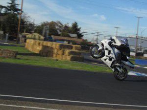 Kevin Hoang, wheelie course student