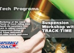 Superbike-Coach suspension workshop