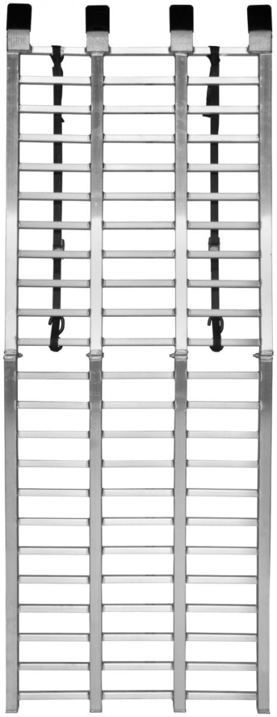 wide ramp is foldable and comes with secure ties wide ramp is foldable and comes with secure ties