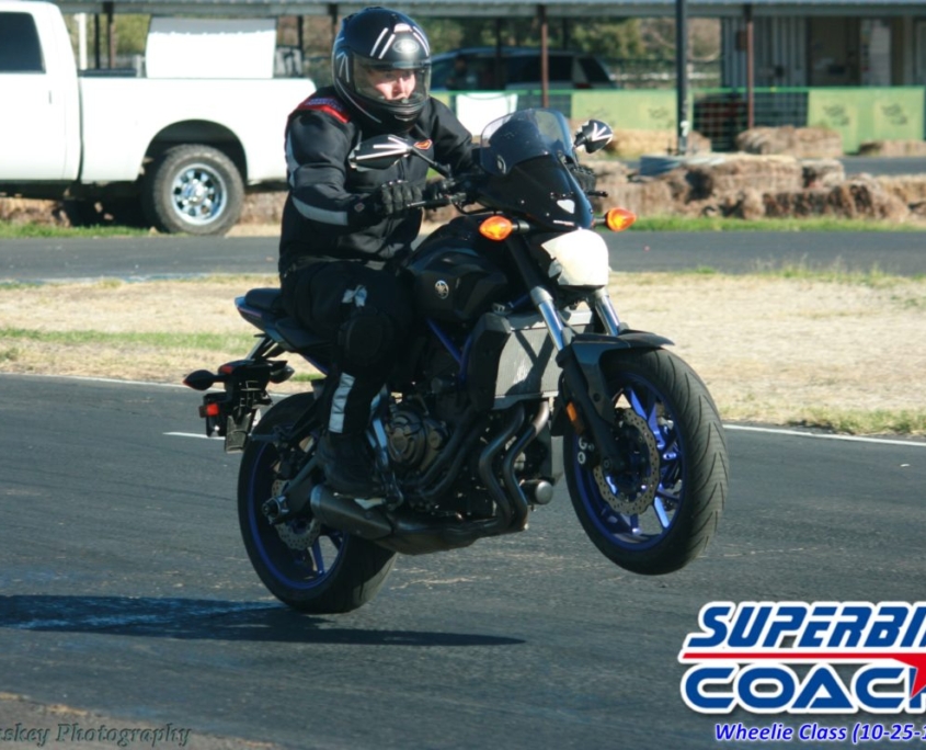 Superbike-Coach wheelie course, October 2015 (2)