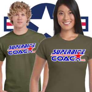 Superbike-Coach-T-Shirts-Military-green