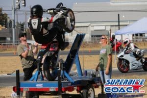 Wheelie course at Superbike-Coach is a spectacle 