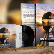 image shows covers of can akkayas book 'mind over machine'