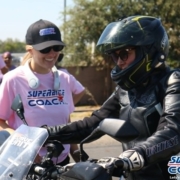 Headcoach Jill Akkaya in action at Superbike-Coach Headcoach Jill Akkaya in action at Superbike-Coach