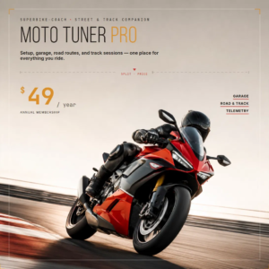 mototuner app by Can Akkaya